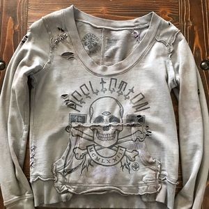 Affliction sweatshirt 💋